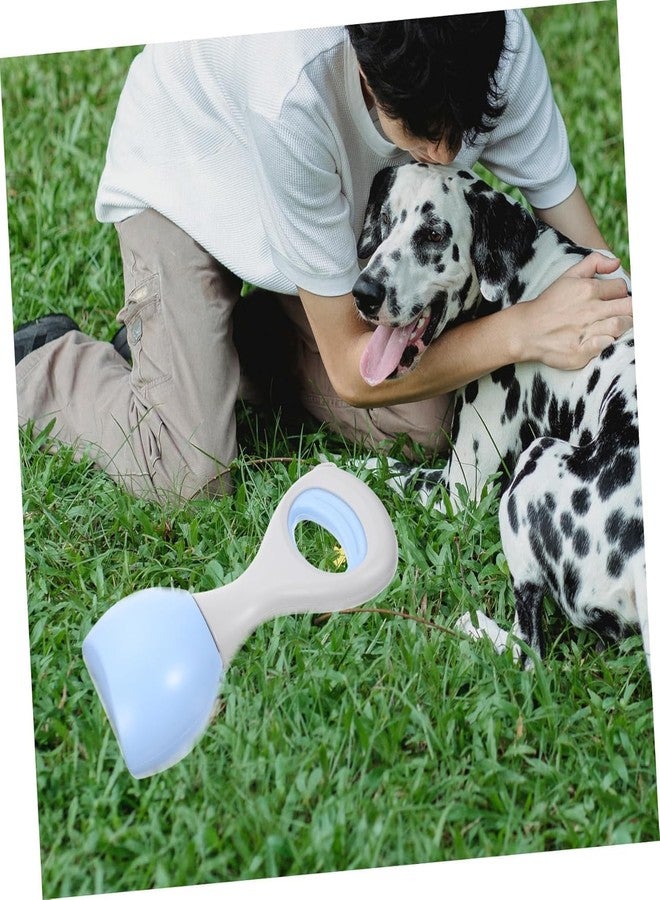 PRETOX Pet Poop Picker - Pooper Scooper for Small Potty Animal Waste Cleaner, Portable Dog Cleaning Pickup Folding Sanitary Pick Up Dispense with Steel Lock Large Dogs Tool Outdoor Picker, Large_ Blue - Image 4